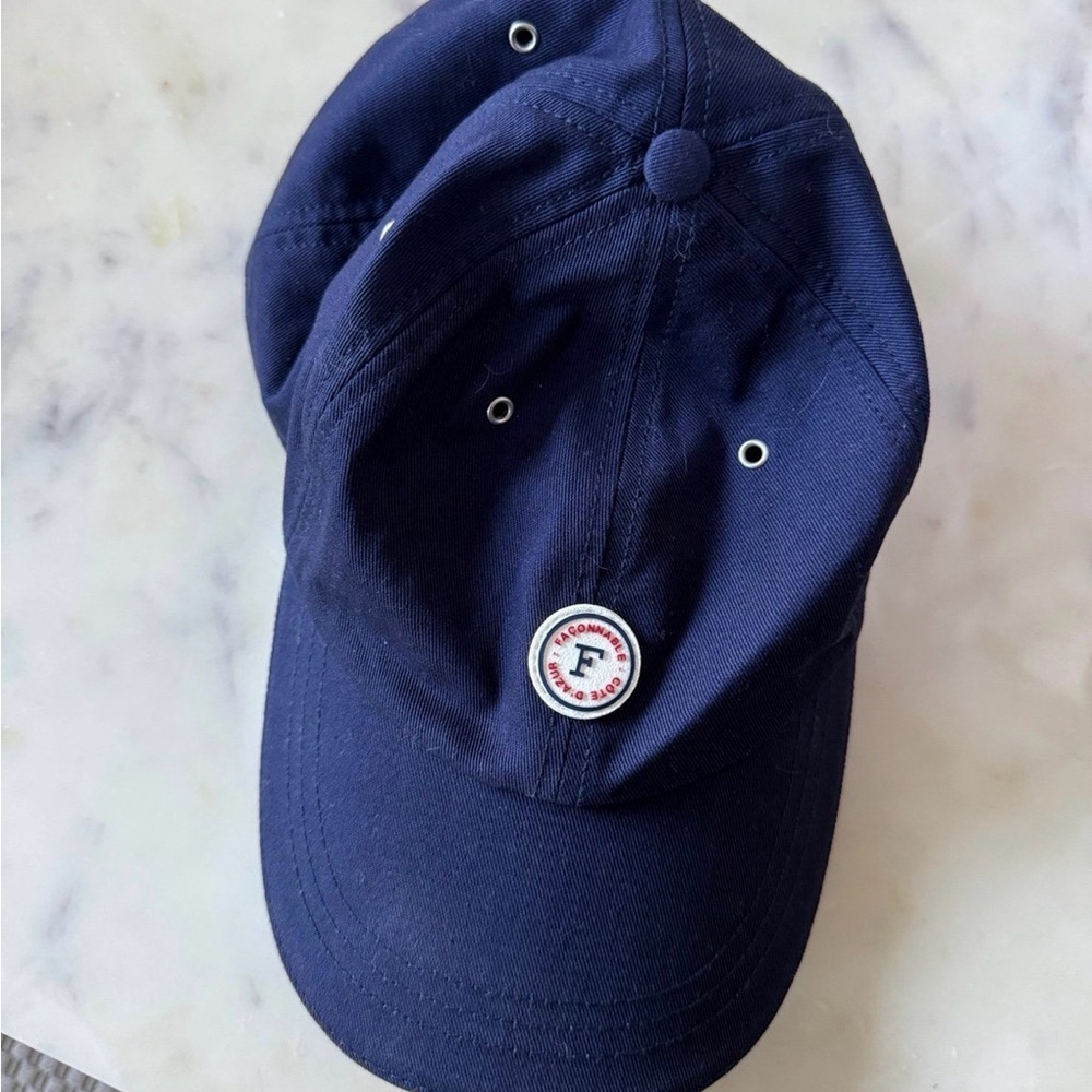 Navy Blue Cap Faconnable